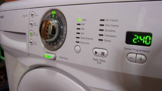 çamaşır makinesi sıkma devri 1