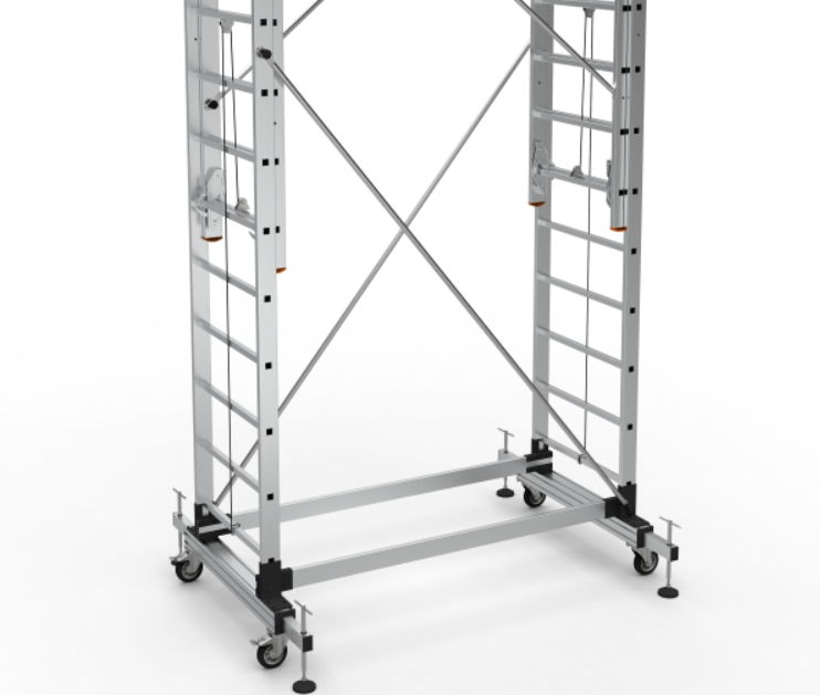 İKİNCİ EL TEMİZ DURUMDA 6 METRE ALÜMİNYUM İSKELE